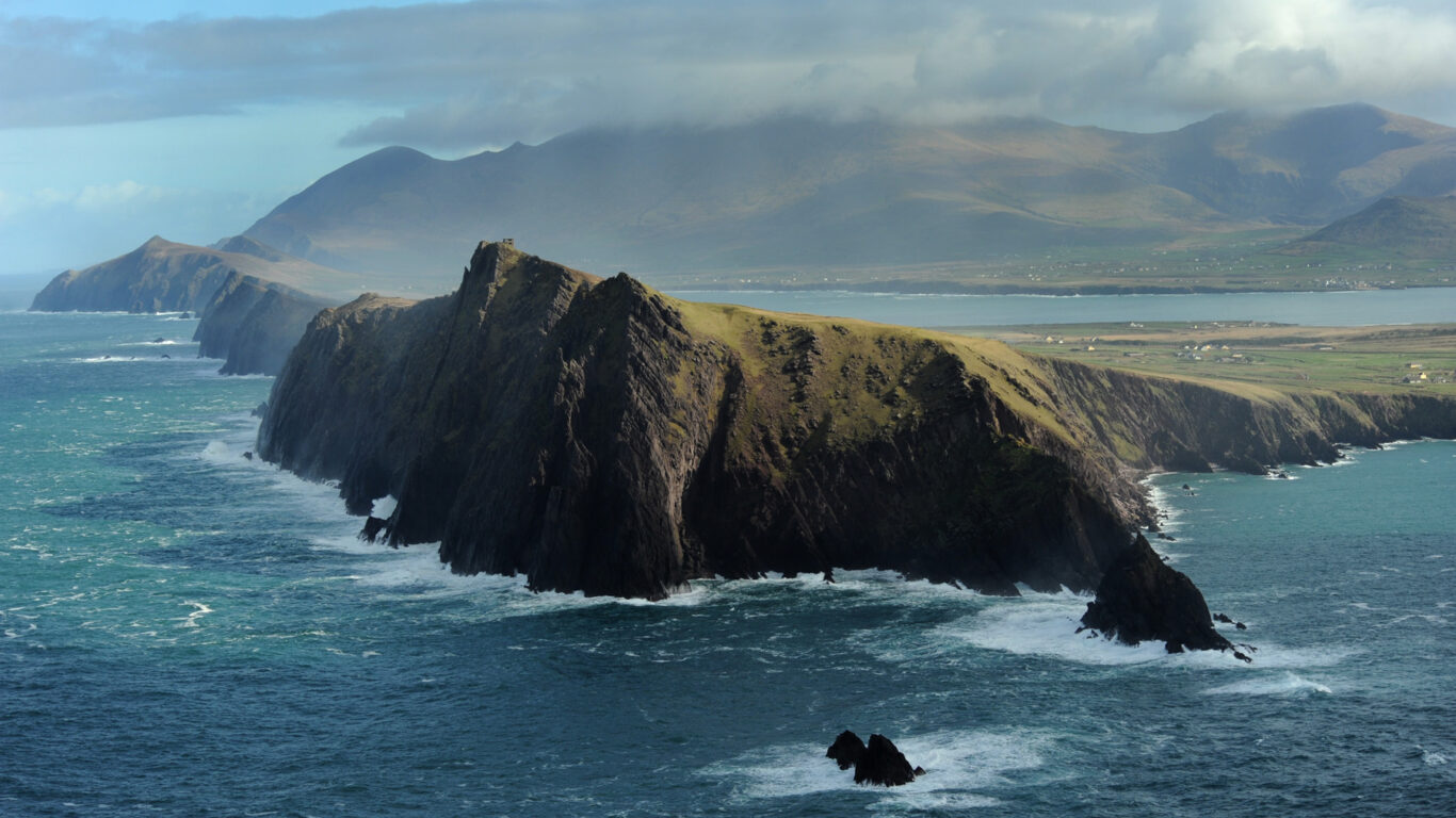 Slea head from the air